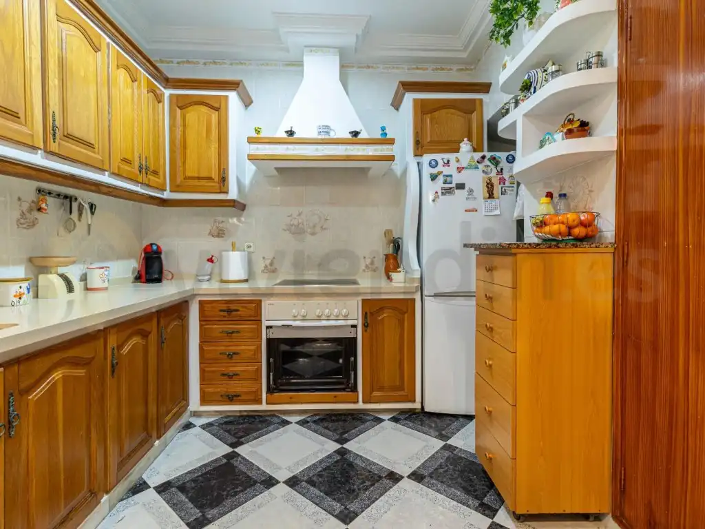 Cocina de Casa o chalet en venta en Jerez de la Frontera con Aire acondicionado y TV