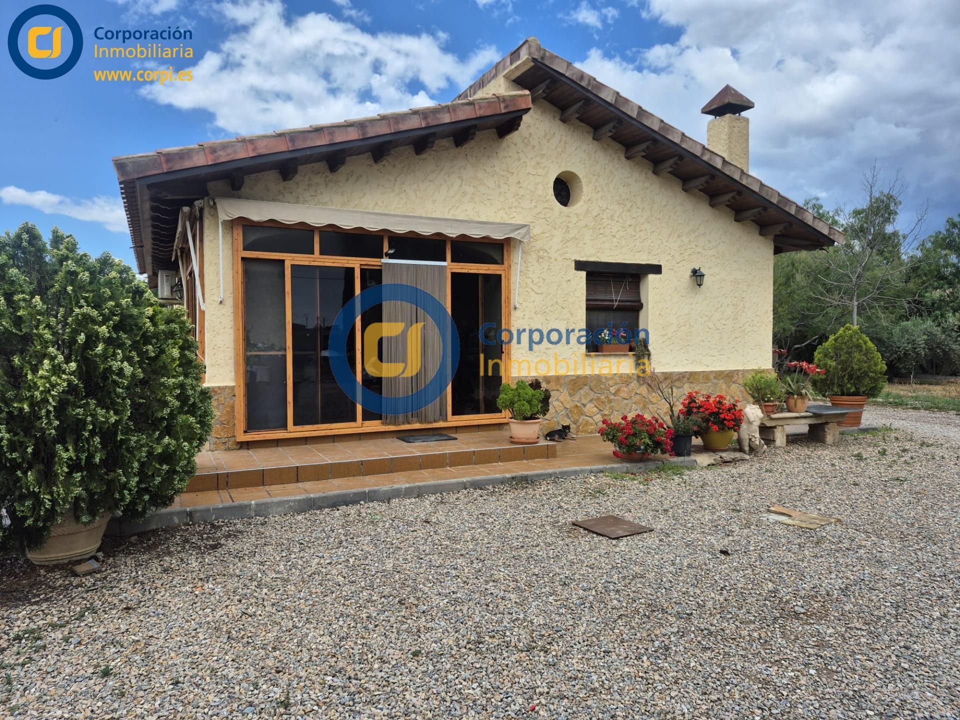 Exterior view of House or chalet for sale in Lorca  with Air Conditioner, Heating and Private garden