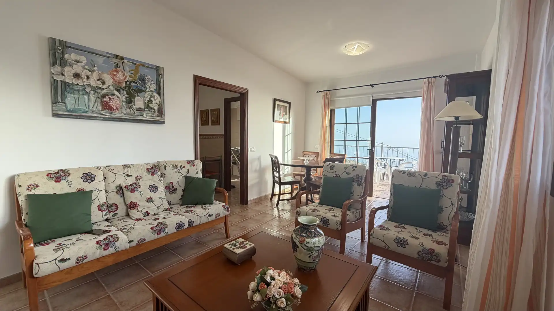 Living room of Houses for rent in Adeje  with Private garden, Terrace and Furnished