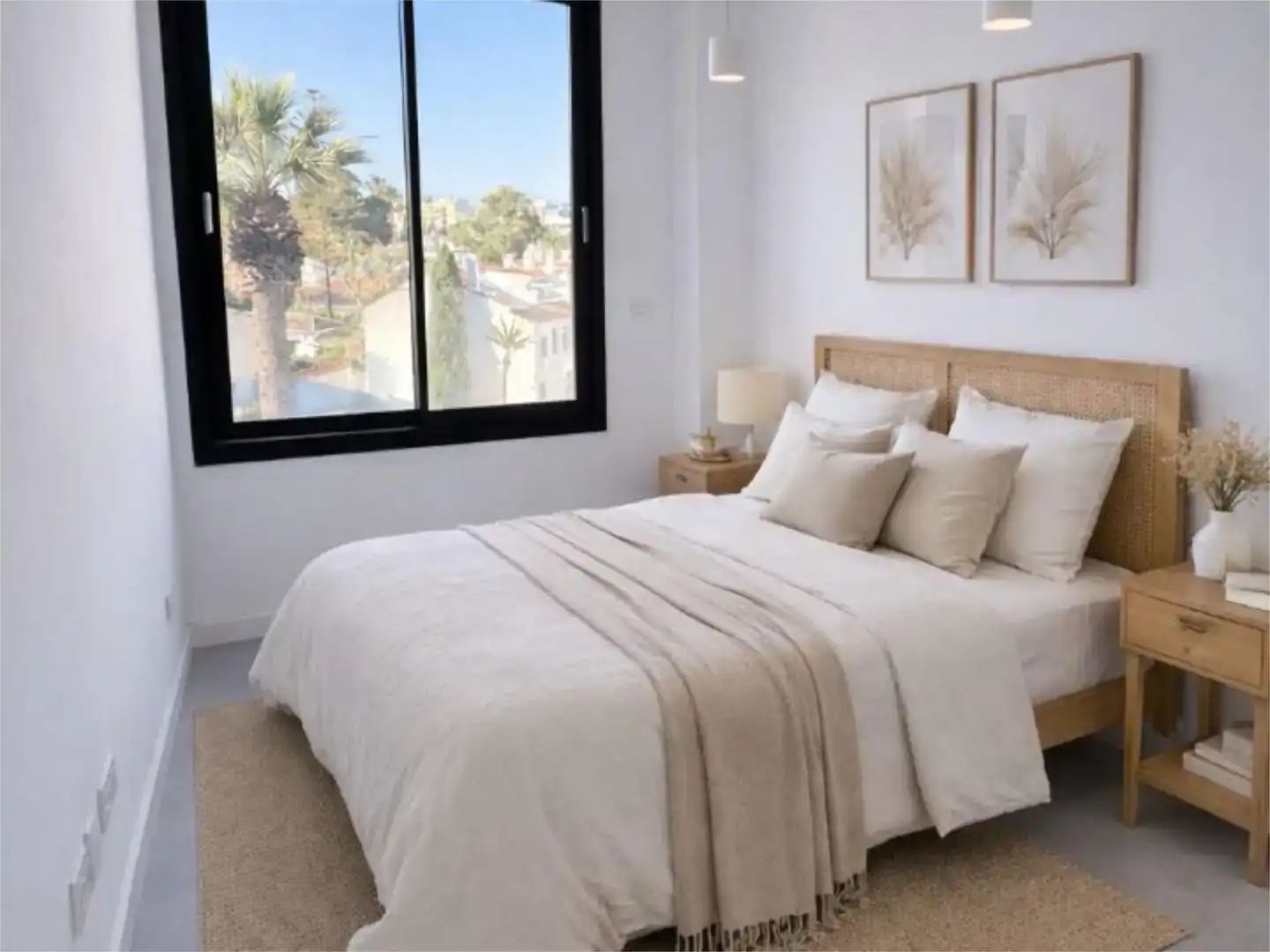Bedroom of Flat for sale in Torremolinos  with Air Conditioner, Swimming Pool and Balcony