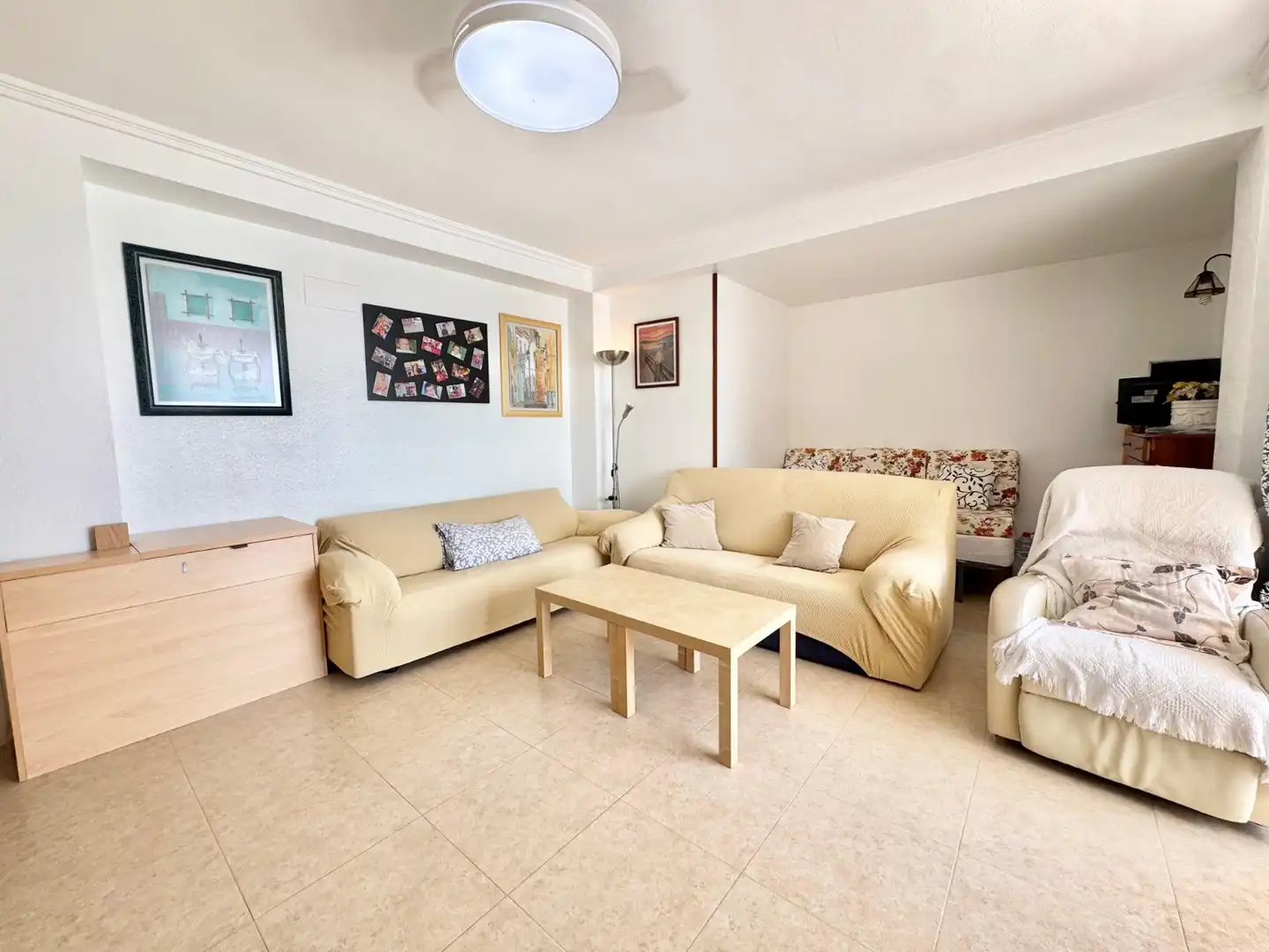 Living room of Apartments for rent in Torrevieja  with Heating, Terrace and Furnished