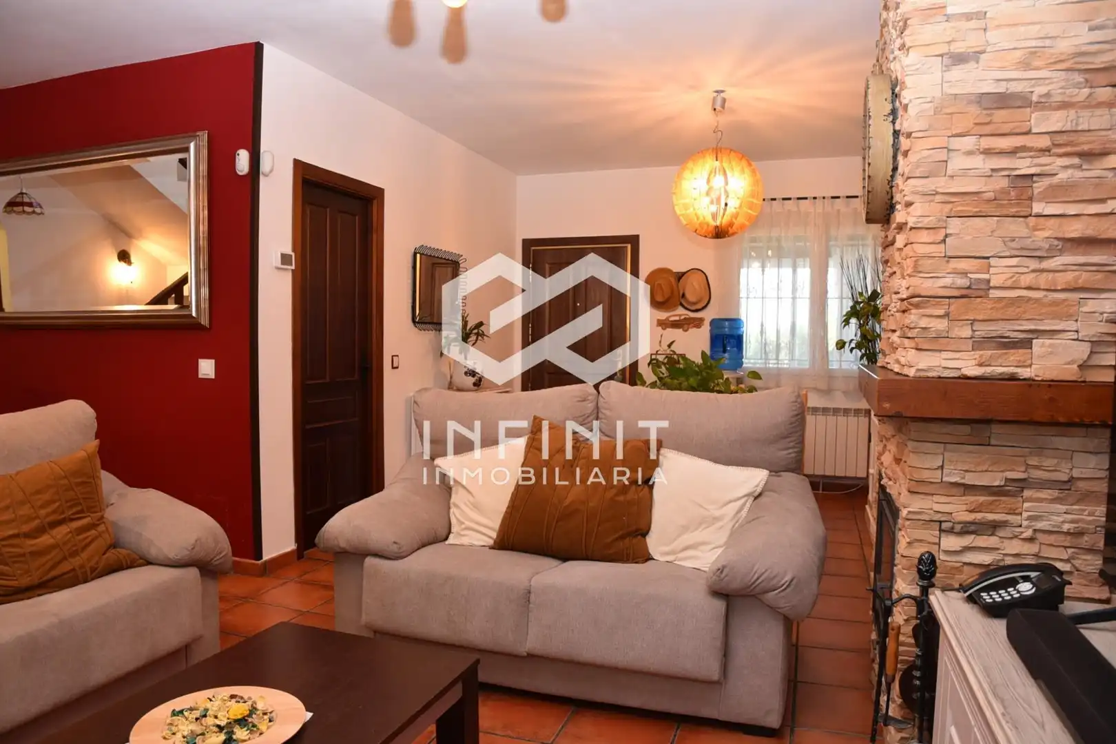 Living room of Houses for sale in Ribatejada, Madrid