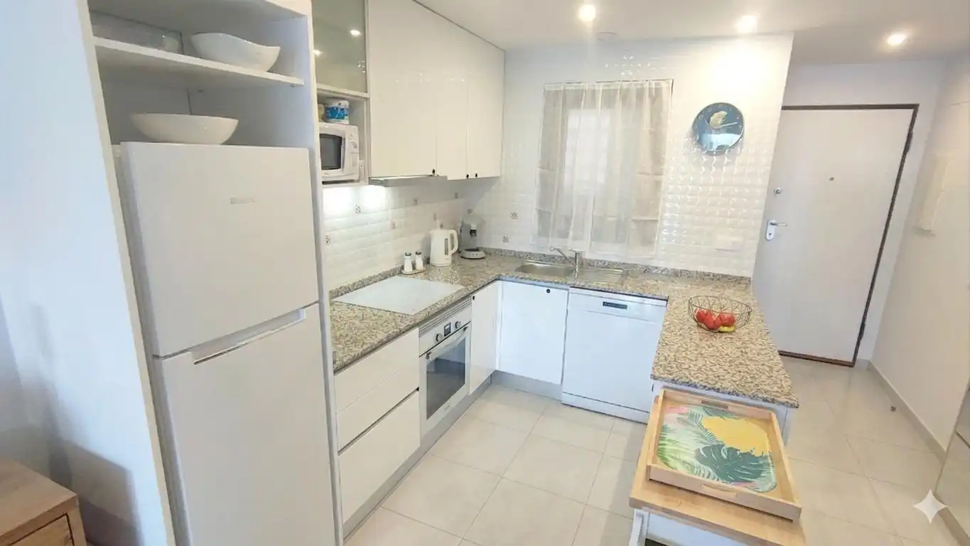 Cocina de Apartamento en venta en Pulpí con Aire acondicionado, Terraza y Amueblado