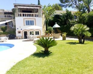 Jardí de Casa o xalet de lloguer en Calvià amb Calefacció, Terrassa i Piscina