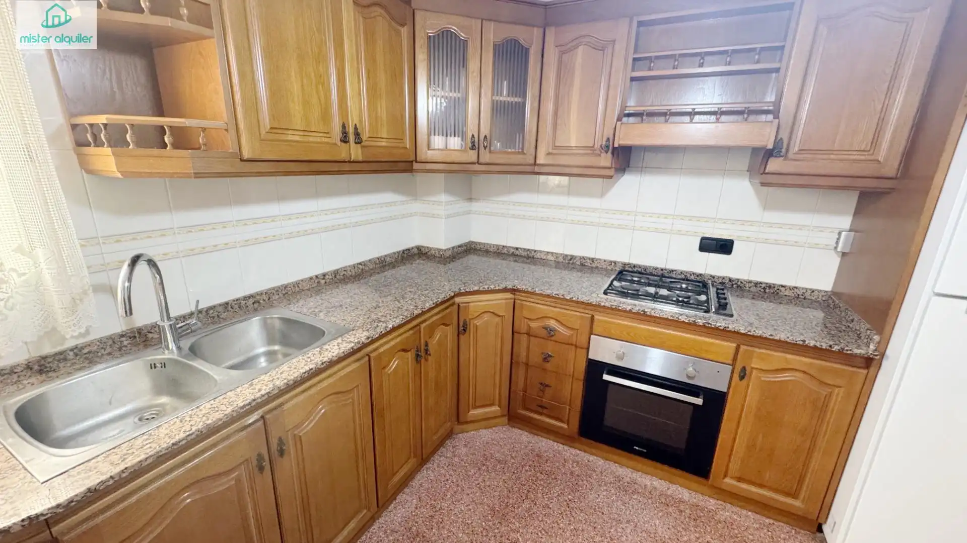 Cuina de Apartament en venda en San Vicente del Raspeig / Sant Vicent del Raspeig amb Aire condicionat, Calefacció i Terrassa