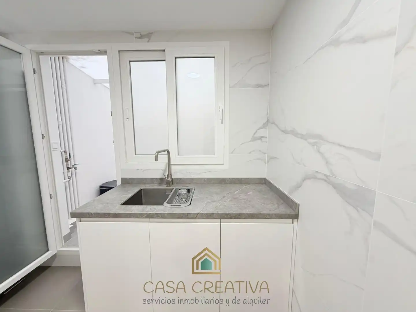 Cocina de Piso de alquiler en Valencia con Aire acondicionado, Calefacción y Terraza