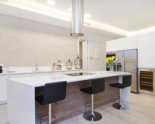 Kitchen of Flat to rent in  Madrid Capital  with Air Conditioner, Furnished and Pets allowed