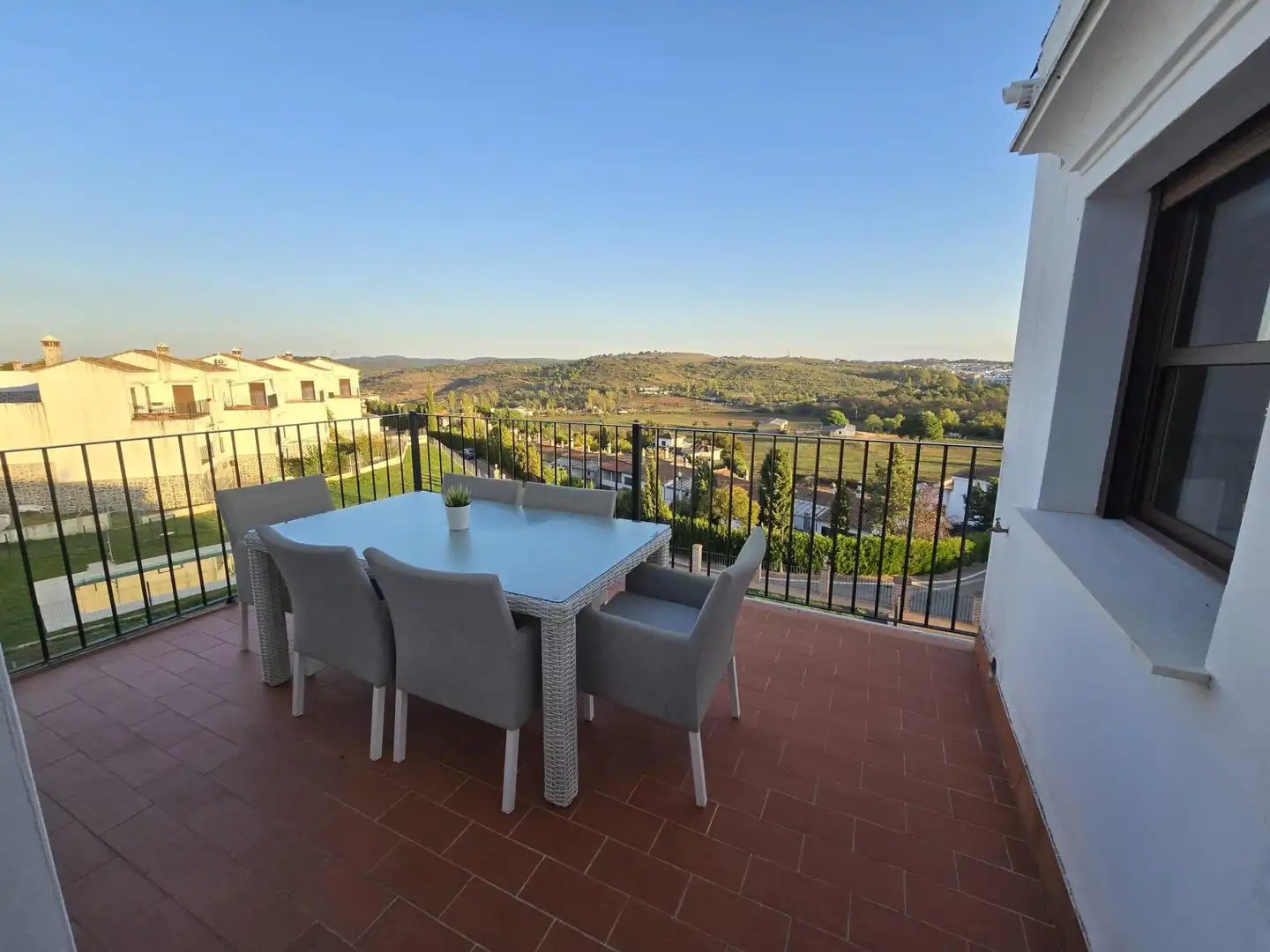 Terrassa de Casa o xalet en venda en Cazalla de la Sierra amb Aire condicionat, Calefacció i Jardí privat