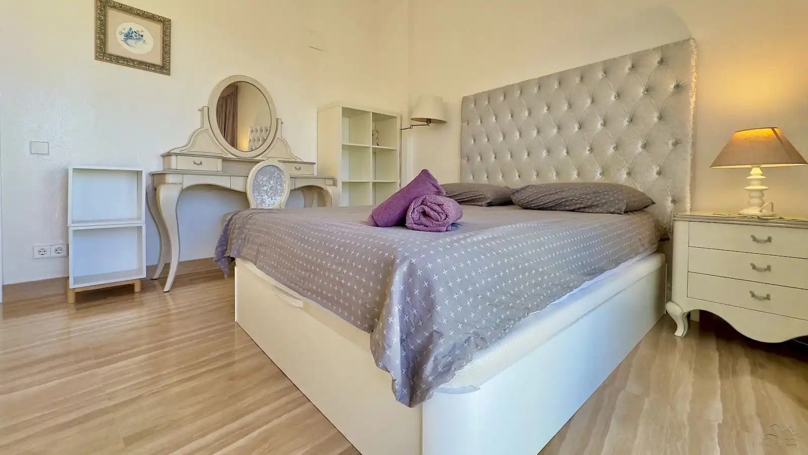 Dormitori de Apartament en venda en Jávea / Xàbia amb Aire condicionat, Calefacció i Jardí privat