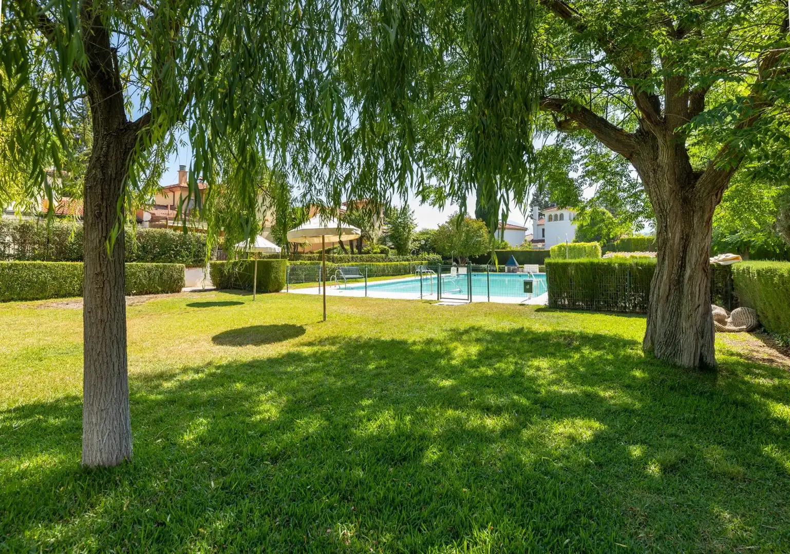 Swimming pool of Houses for sale in Albolote  with Air Conditioner, Heating and Private garden