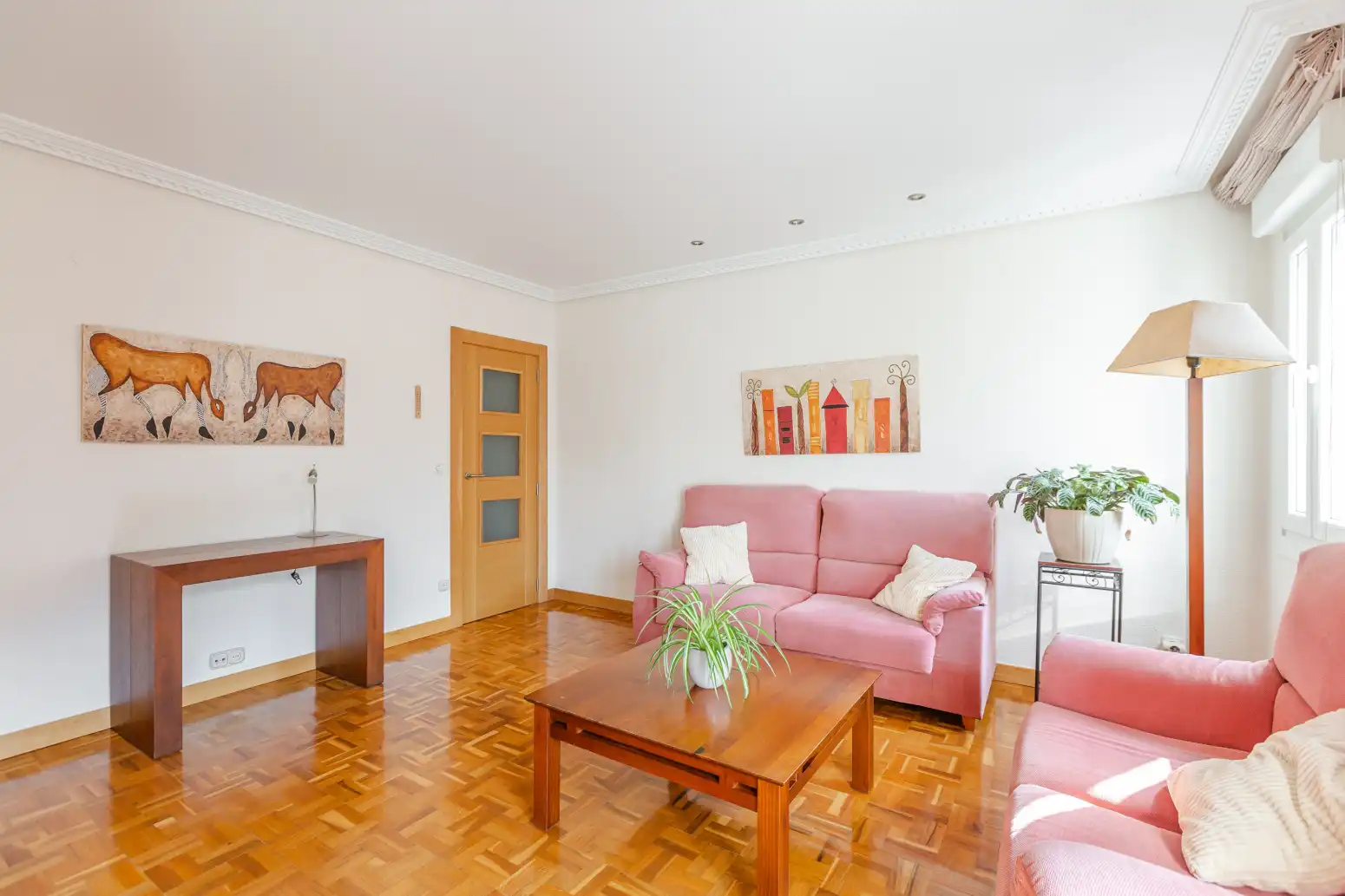 Sala d'estar de Pis en venda en  Pamplona / Iruña amb Calefacció i Balcó