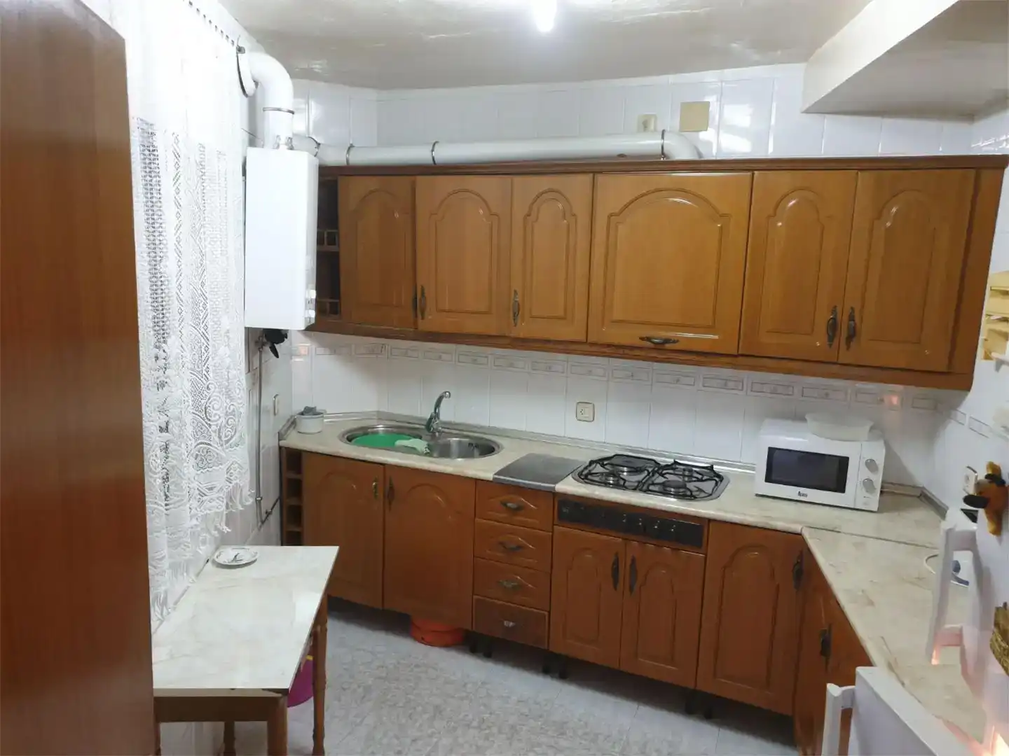 Cocina de Casa adosada en venta en Valdefuentes con Amueblado y Balcón