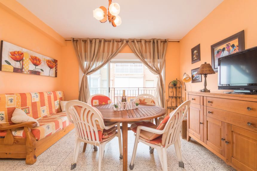 Dining room of Flat for sale in Santa Pola  with Furnished