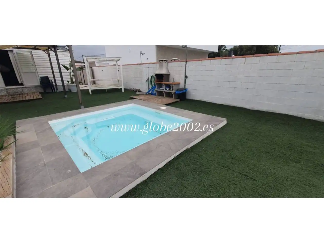 Piscina de Casa o chalet de alquiler en Chiclana de la Frontera con Aire acondicionado, Jardín privado y Piscina