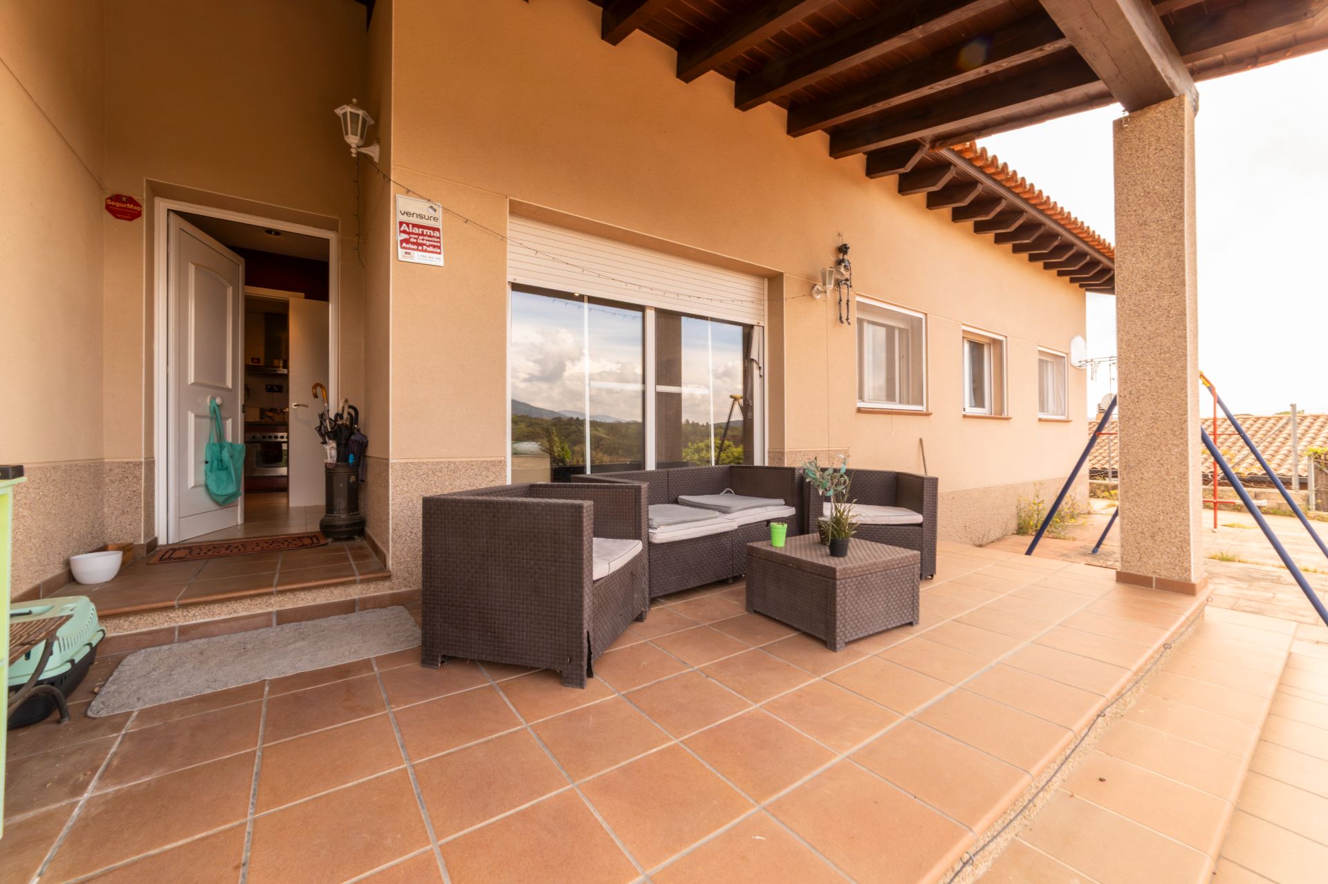 Terrace of House or chalet for sale in Gualba  with Air Conditioner, Heating and Private garden