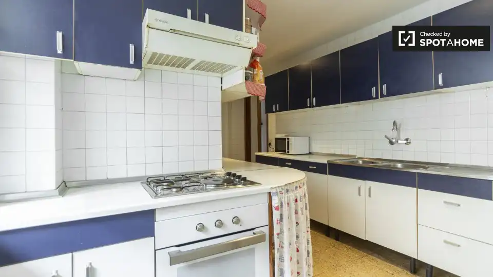 Kitchen of Flat for rent in Madrid  with Air Conditioner, Heating and Furnished