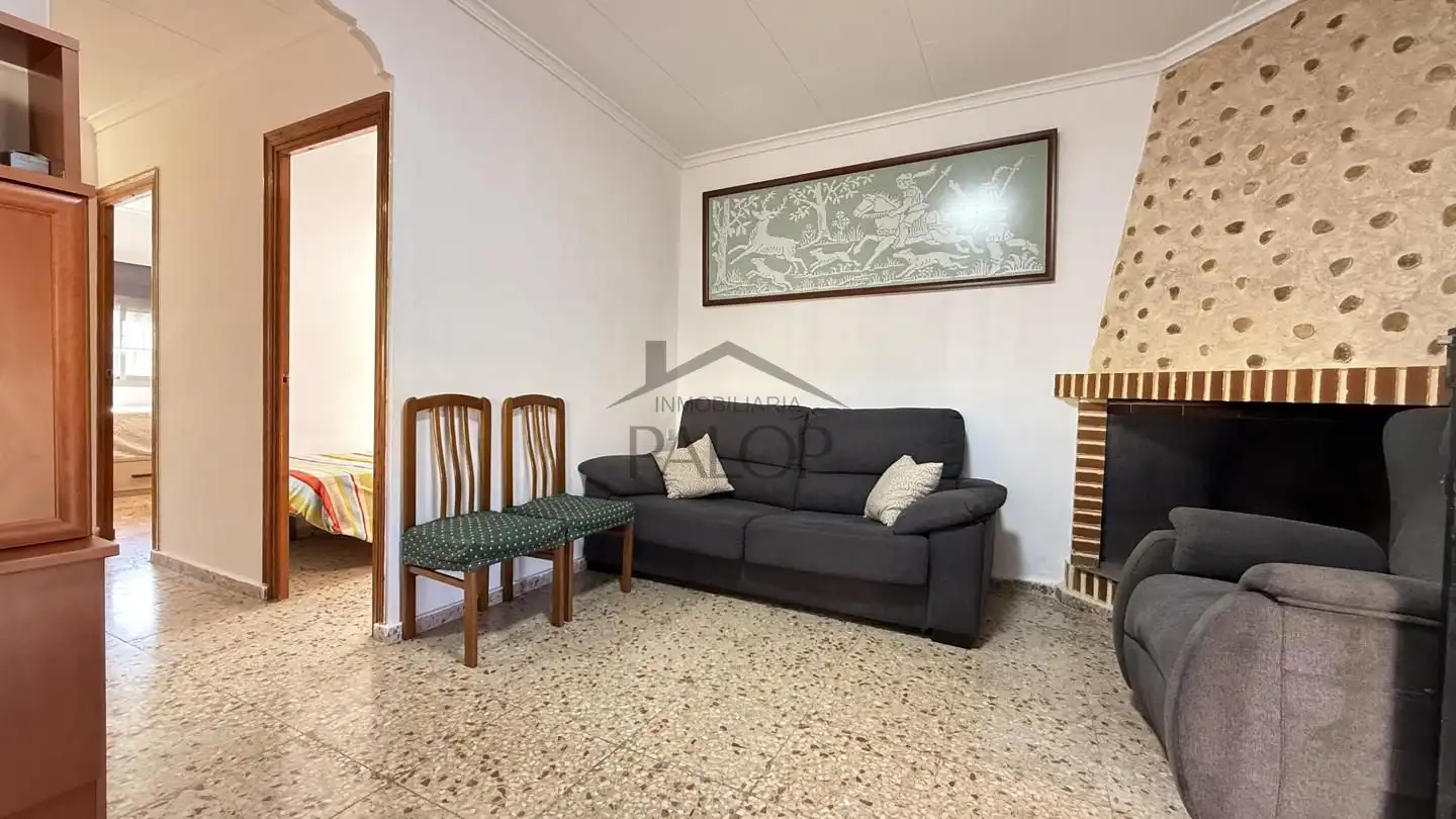 Sala de estar de Finca rústica en venta en Rafelguaraf con Aire acondicionado, Jardín privado y Trastero
