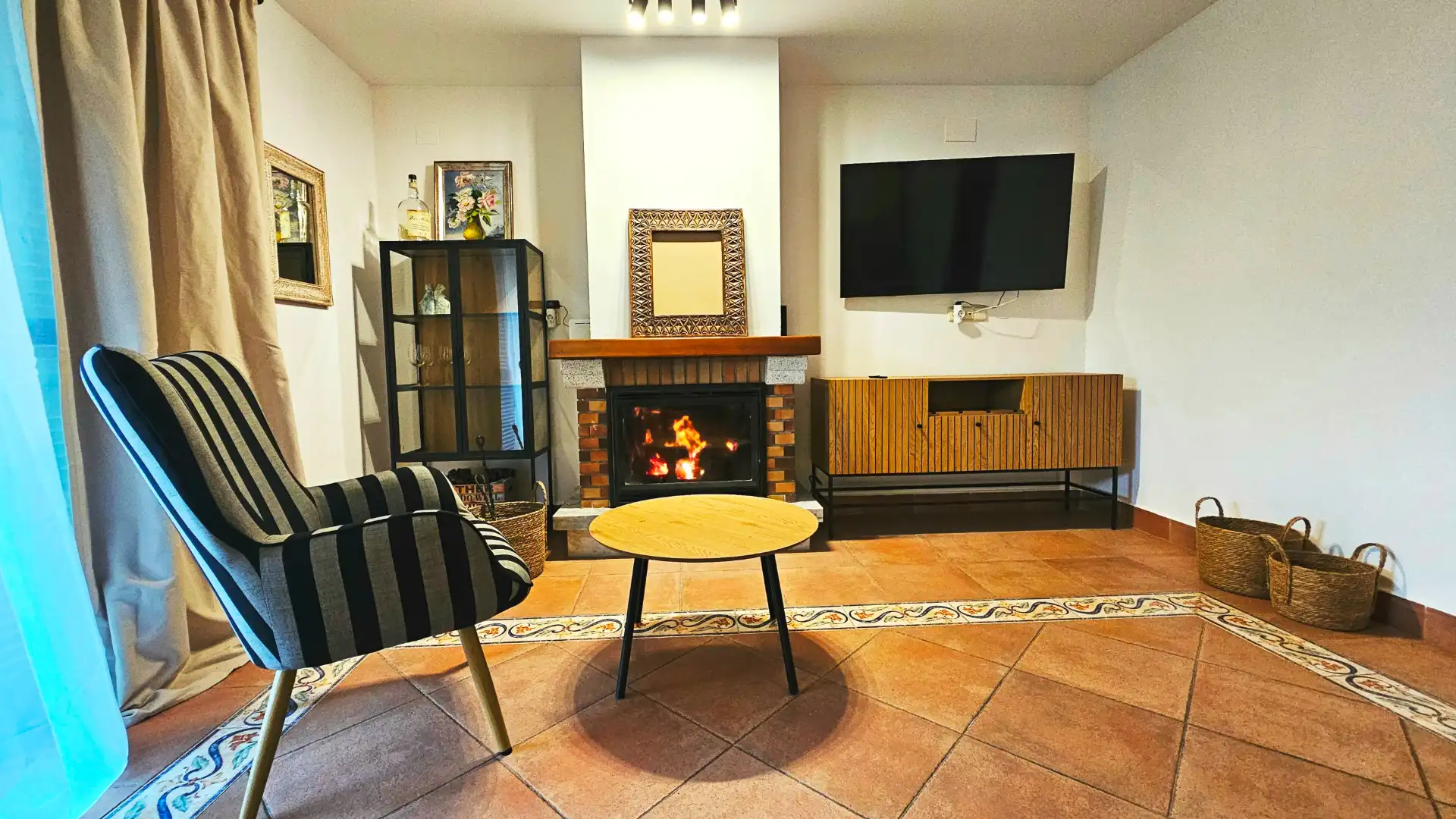 Living room of Houses for rent in Islantilla  with Private garden, Furnished and Oven