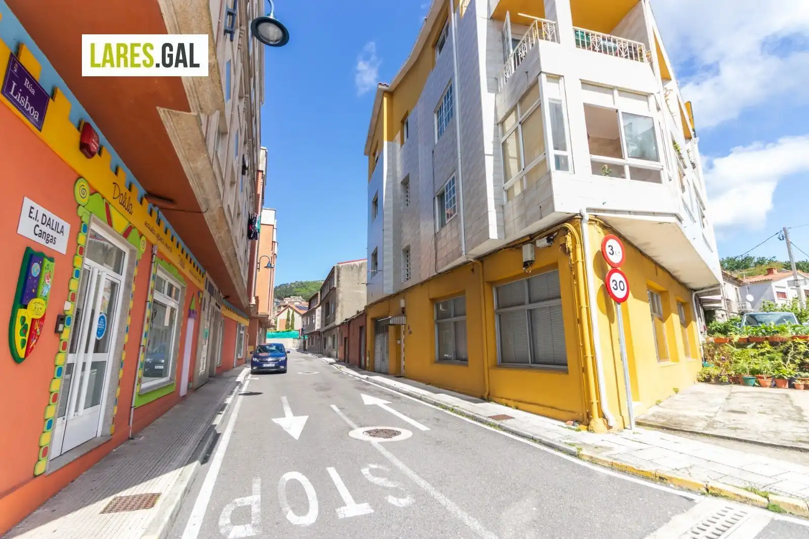 Exterior view of Land for sale in Cangas 