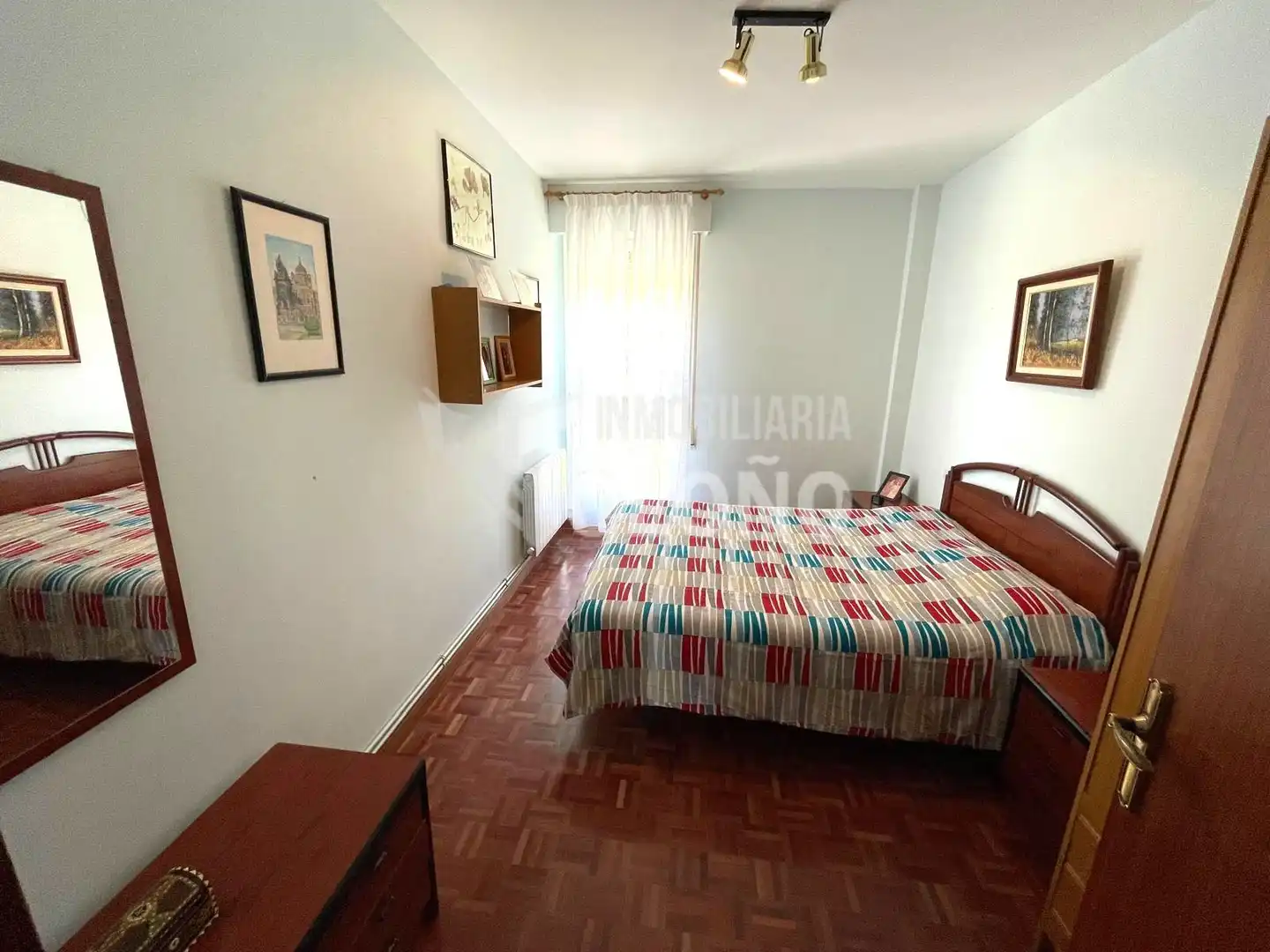 Schlafzimmer von Maisonette zum Verkauf in Labastida / Bastida mit Klimaanlage, Heizung und Parkett