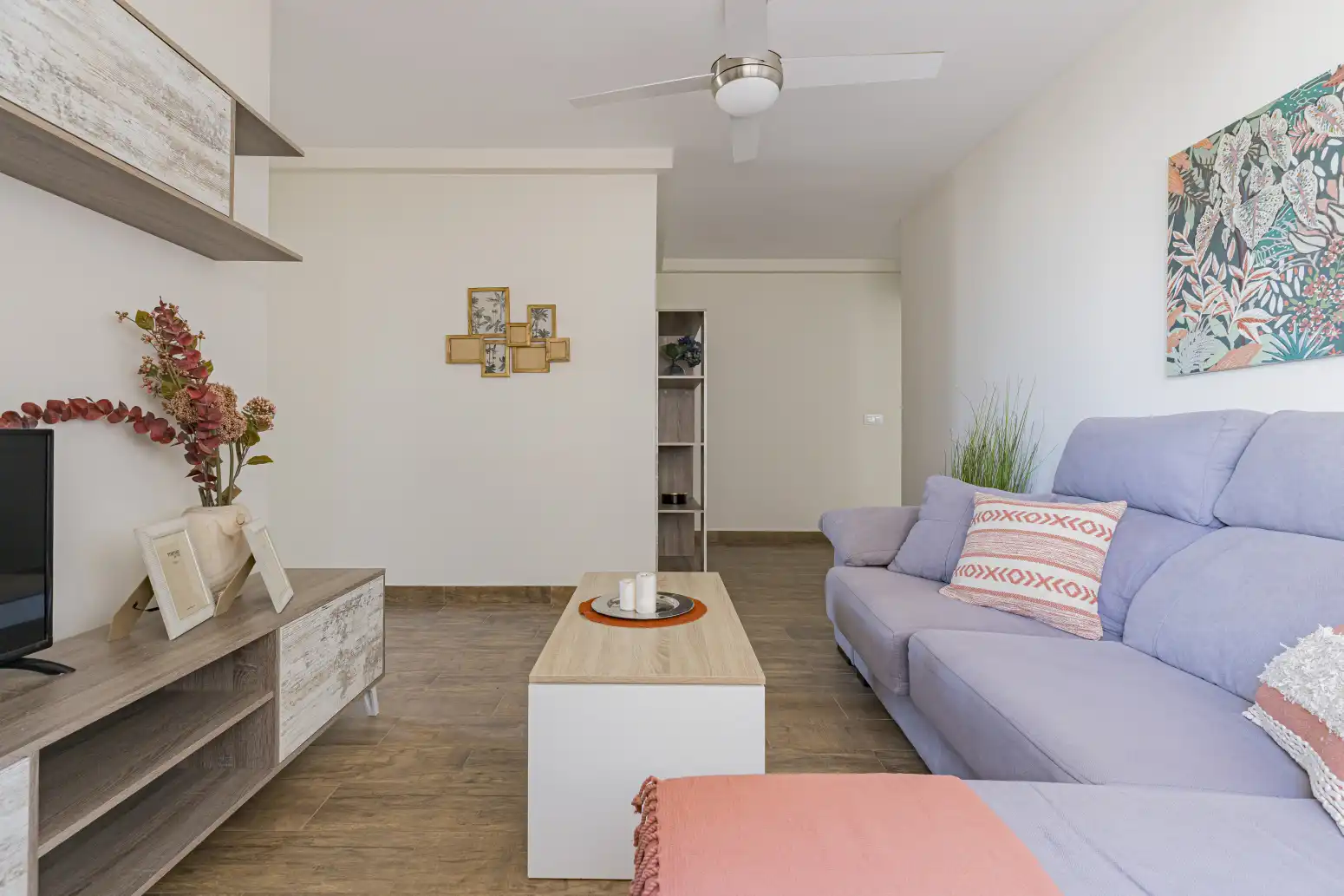 Sala de estar de Piso en venta en Murcia con Aire acondicionado, Calefacción y Trastero