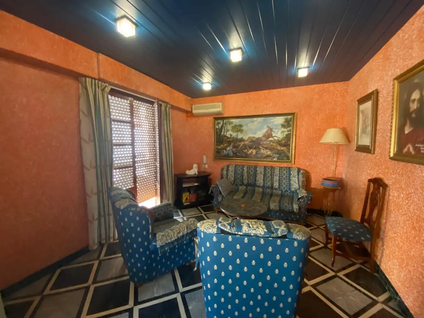 Wohnzimmer von Wohnung zum Verkauf in Rafelcofer mit Klimaanlage, Terrasse und Abstellraum