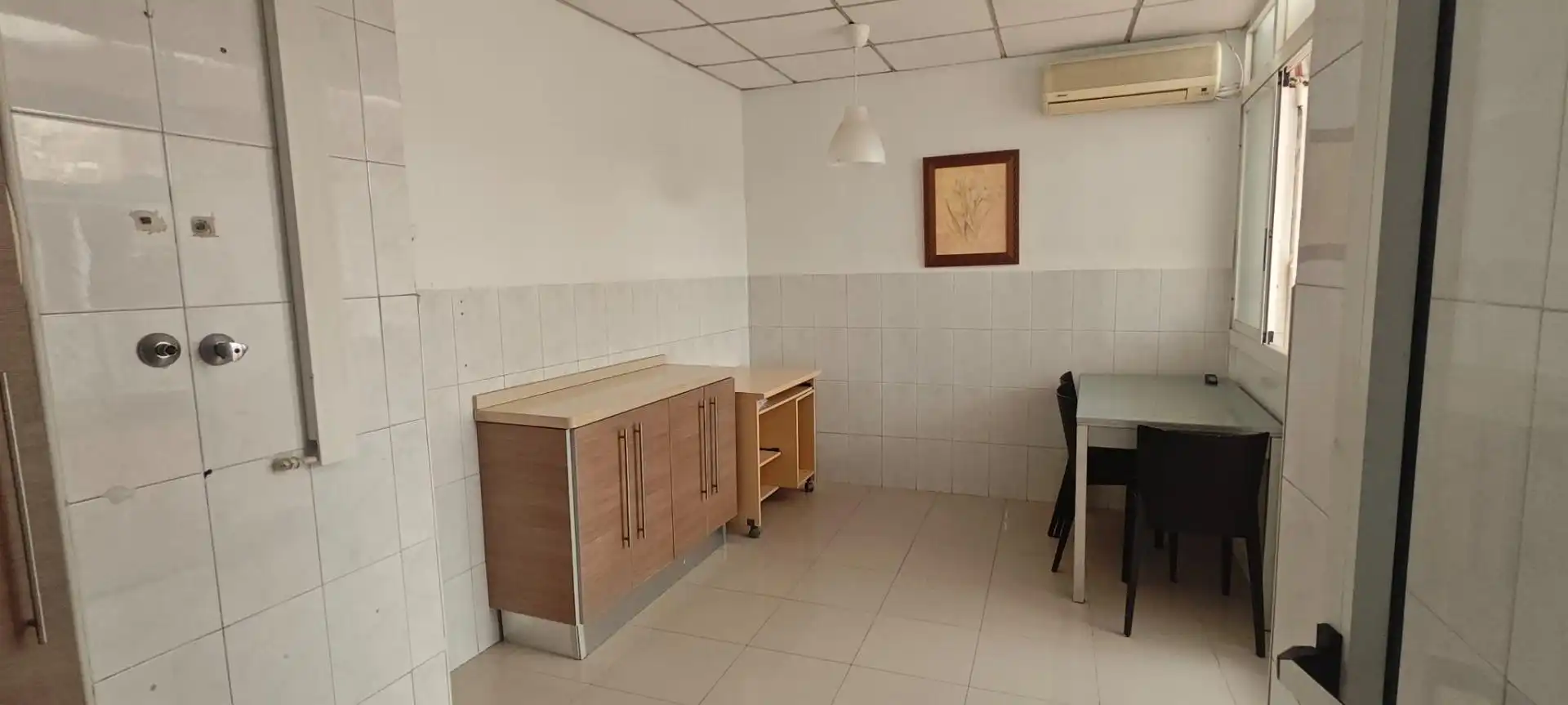 Kitchen of Flat for sale in Elche / Elx  with Air Conditioner and Balcony