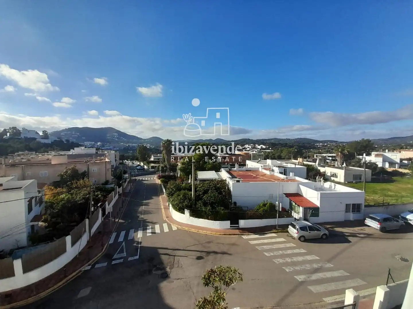 Vista exterior de Pis en venda en Santa Eulària des Riu amb Aire condicionat, Calefacció i Terrassa