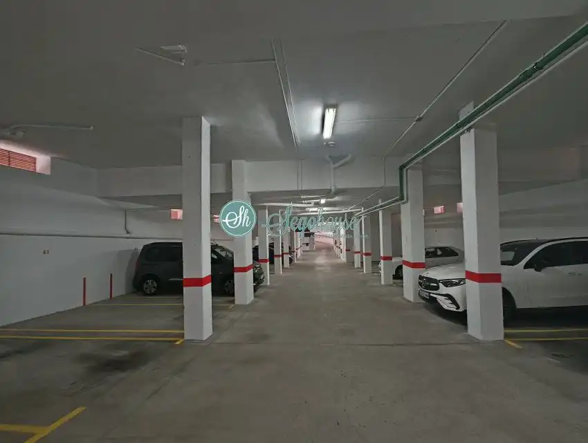 Parking of Flat for rent in Segovia  with Heating, Parquet flooring and Terrace