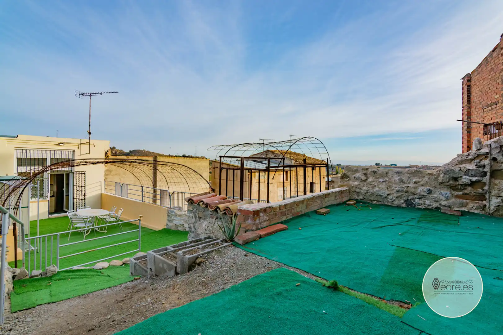 Terrace of Houses for sale in Castelló de Farfanya  with Furnished and Oven