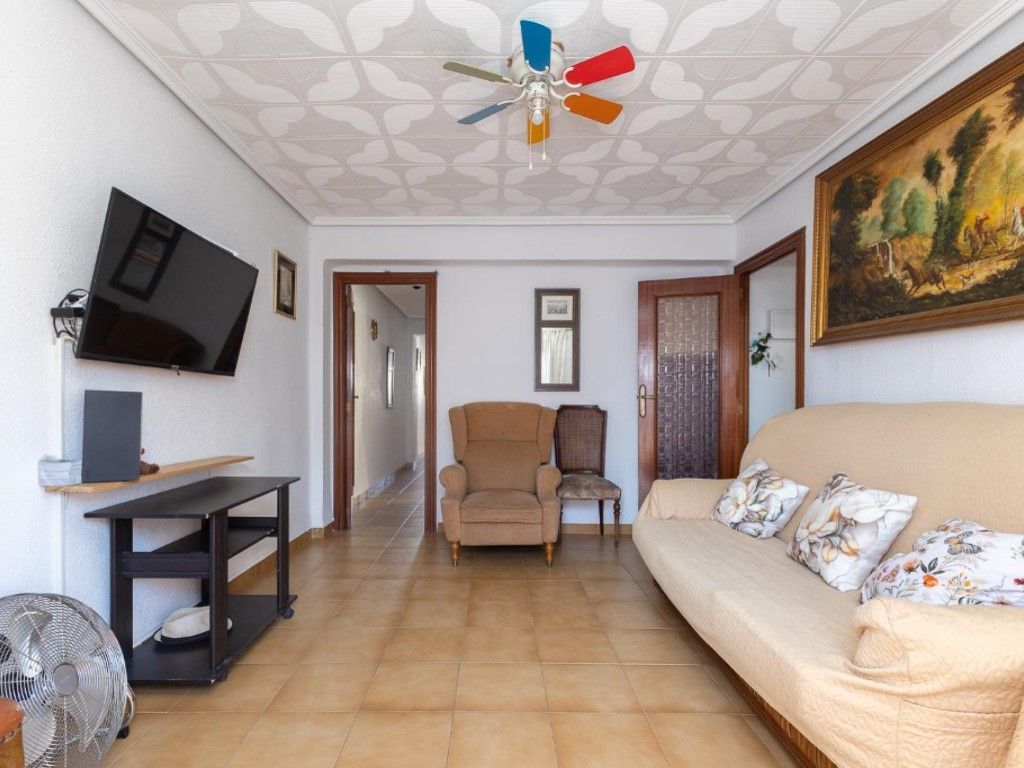 Sala d'estar de Pis en venda en Burjassot amb Aire condicionat i Balcó