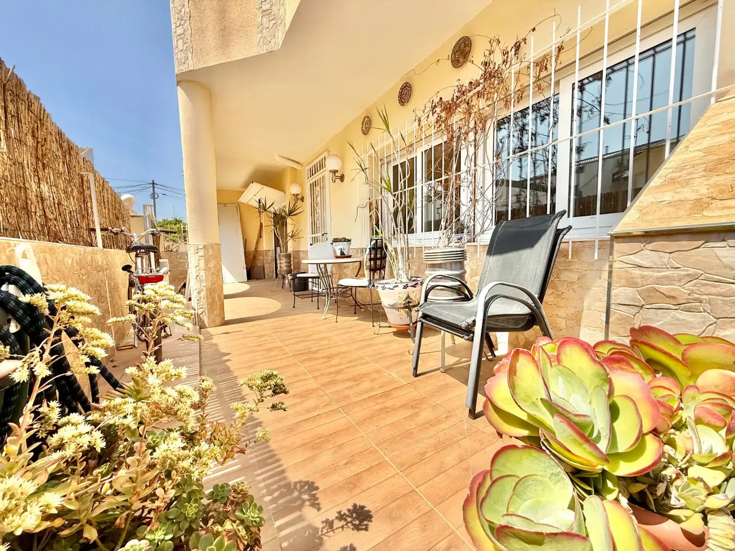 Terraza de Casa o chalet en venta en San Pedro del Pinatar con Aire acondicionado, Jardín privado y Terraza