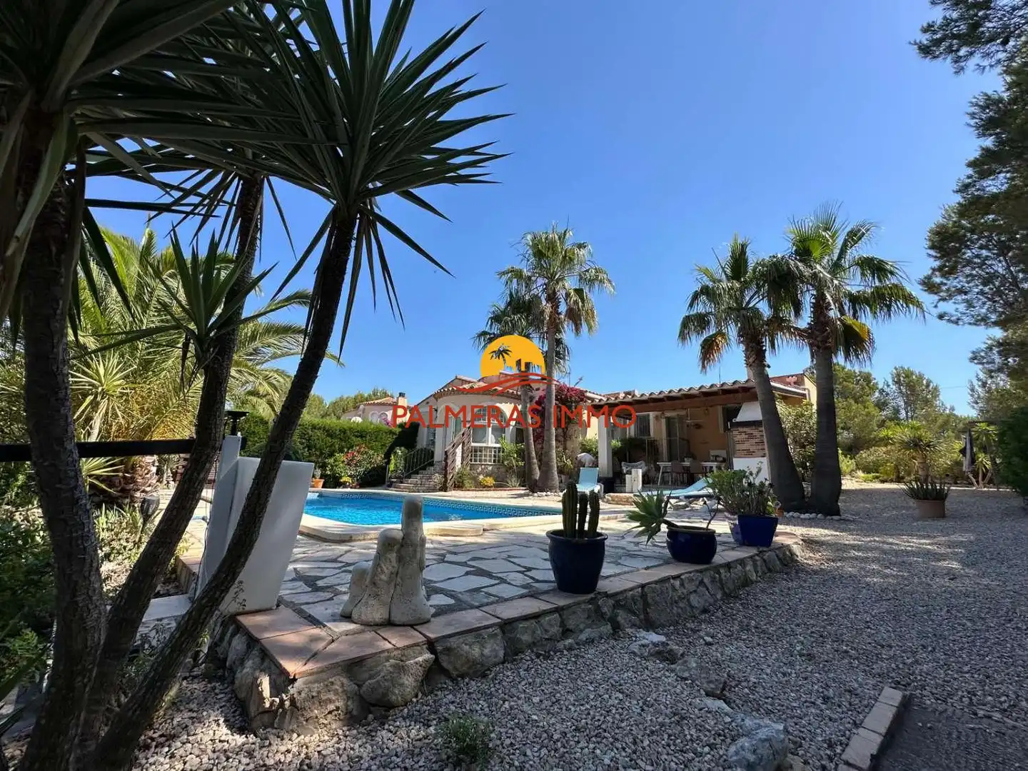 Außenansicht von Haus oder Chalet zum Verkauf in L'Ametlla de Mar  mit Klimaanlage, Schwimmbad und Möbliert