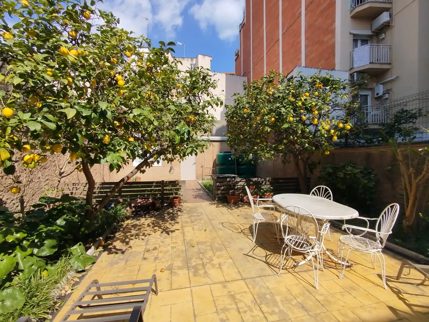 Terrassa de Casa o xalet en venda en  Barcelona Capital amb Aire condicionat, Calefacció i Jardí privat