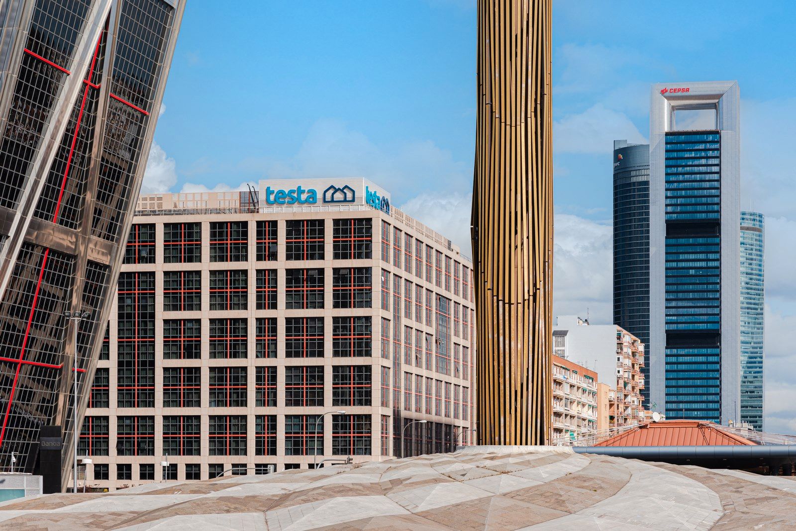 Vista exterior de Estudio de alquiler en  Madrid Capital con Aire acondicionado