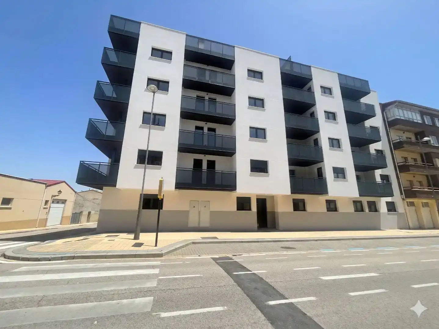 Vista exterior de Piso en venta en Ólvega con Trastero