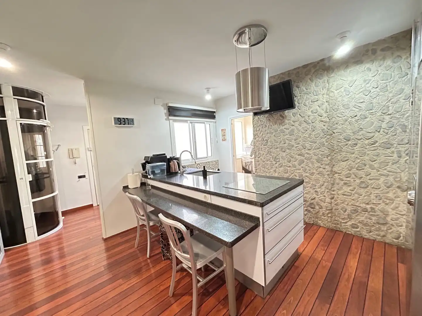 Küche von Maisonette zum Verkauf in Sant Boi de Llobregat mit Klimaanlage, Heizung und Parkett