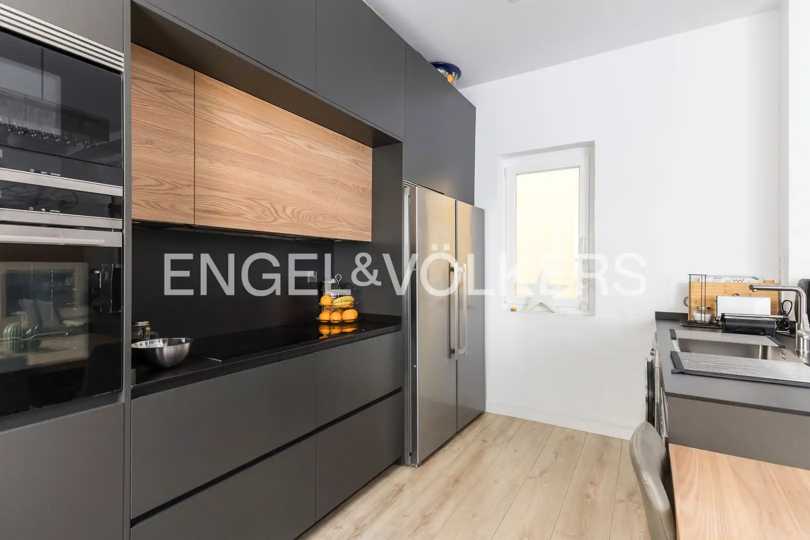 Küche von Wohnung zur Miete in Madrid mit Klimaanlage, Heizung und Möbliert