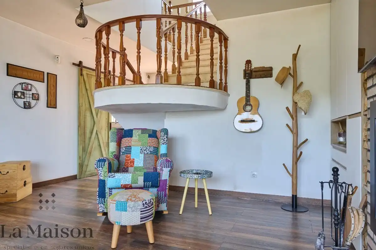 Living room of Houses for sale in Dosrius  with Heating, Private garden and Parquet flooring