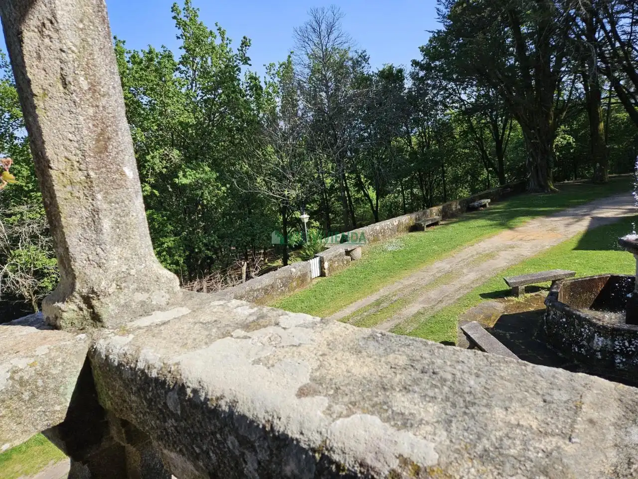 Jardín de Finca rústica en venta en A Cañiza   con Calefacción, Jardín privado y Terraza
