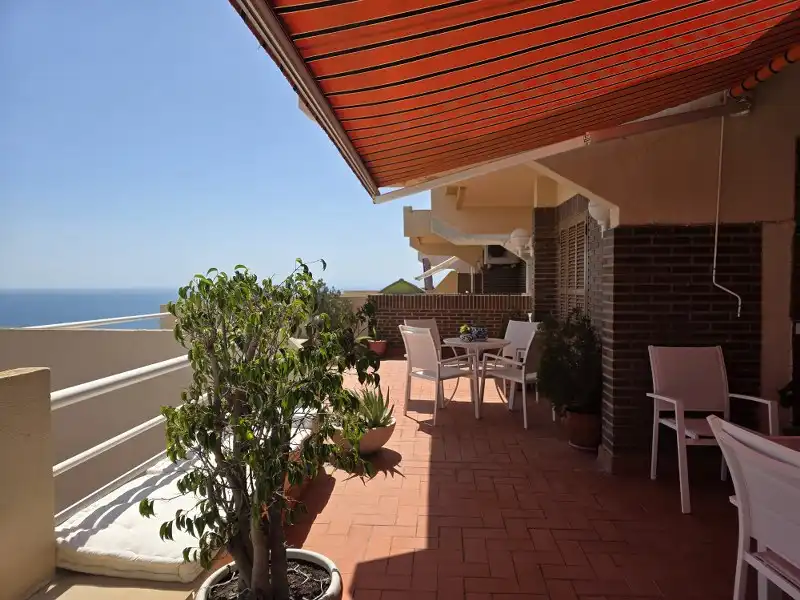Terrasse von Wohnungen zum Verkauf in Cullera mit Klimaanlage, Heizung und Parkett