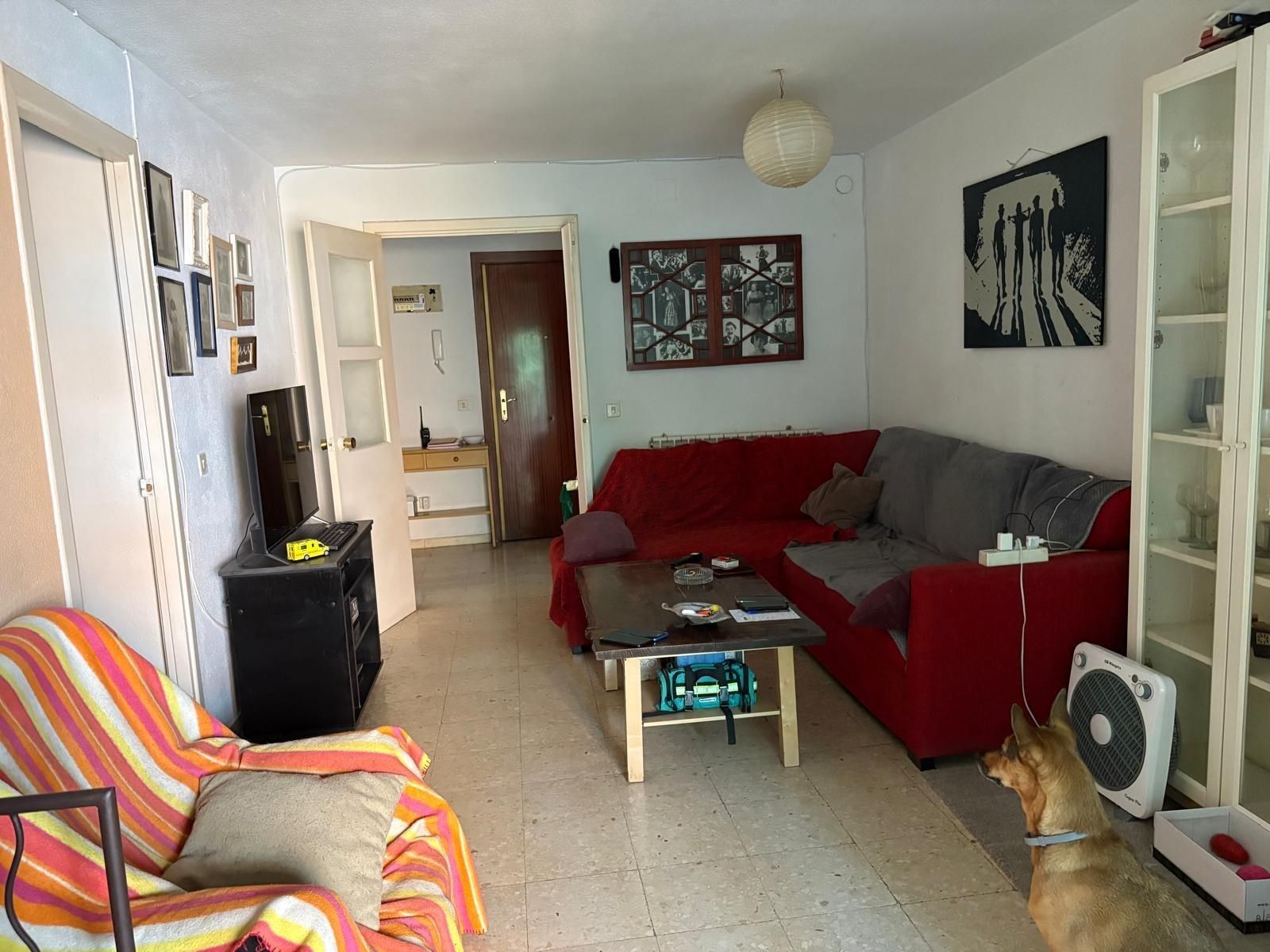 Sala de estar de Piso en venta en  Madrid Capital con Terraza