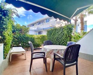 Jardí de Dúplex de lloguer en San Bartolomé de Tirajana amb Terrassa, Piscina i Balcó