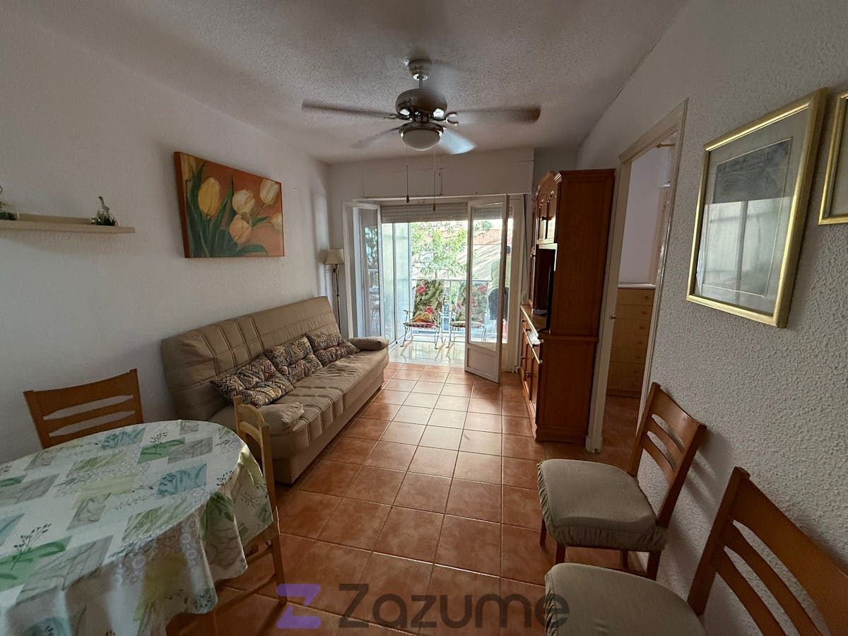 Living room of Flat to rent in Santa Pola  with Terrace, Furnished and Oven