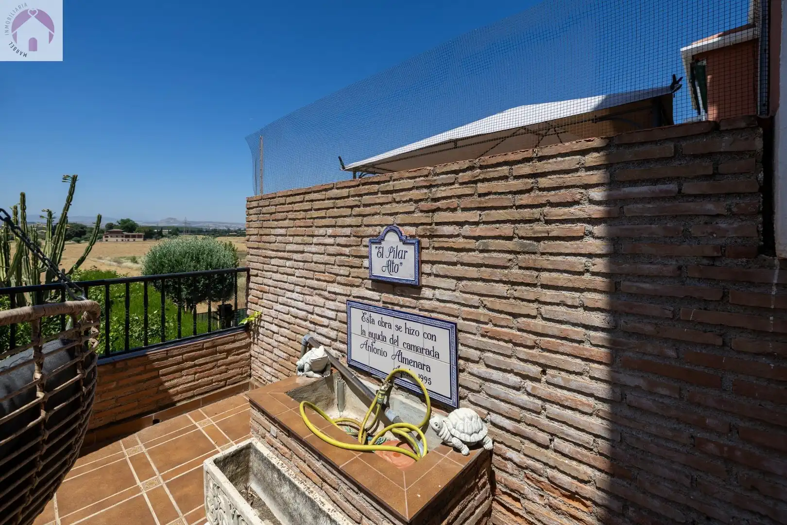 Jardí de Casa adosada en venda en Granada amb Calefacció, Jardí privat i Terrassa