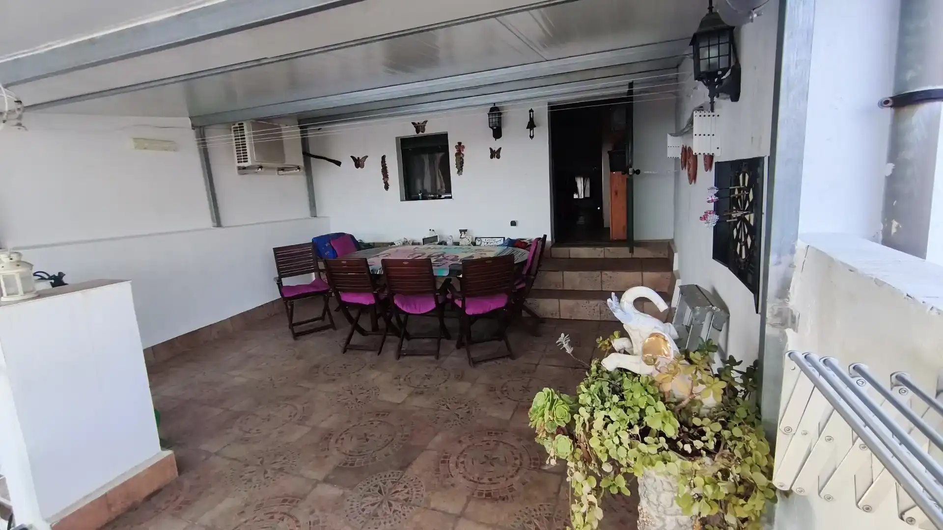 Terraza de Dúplex en venta en El Campillo (Huelva) con Aire acondicionado, Horno y Lavadora