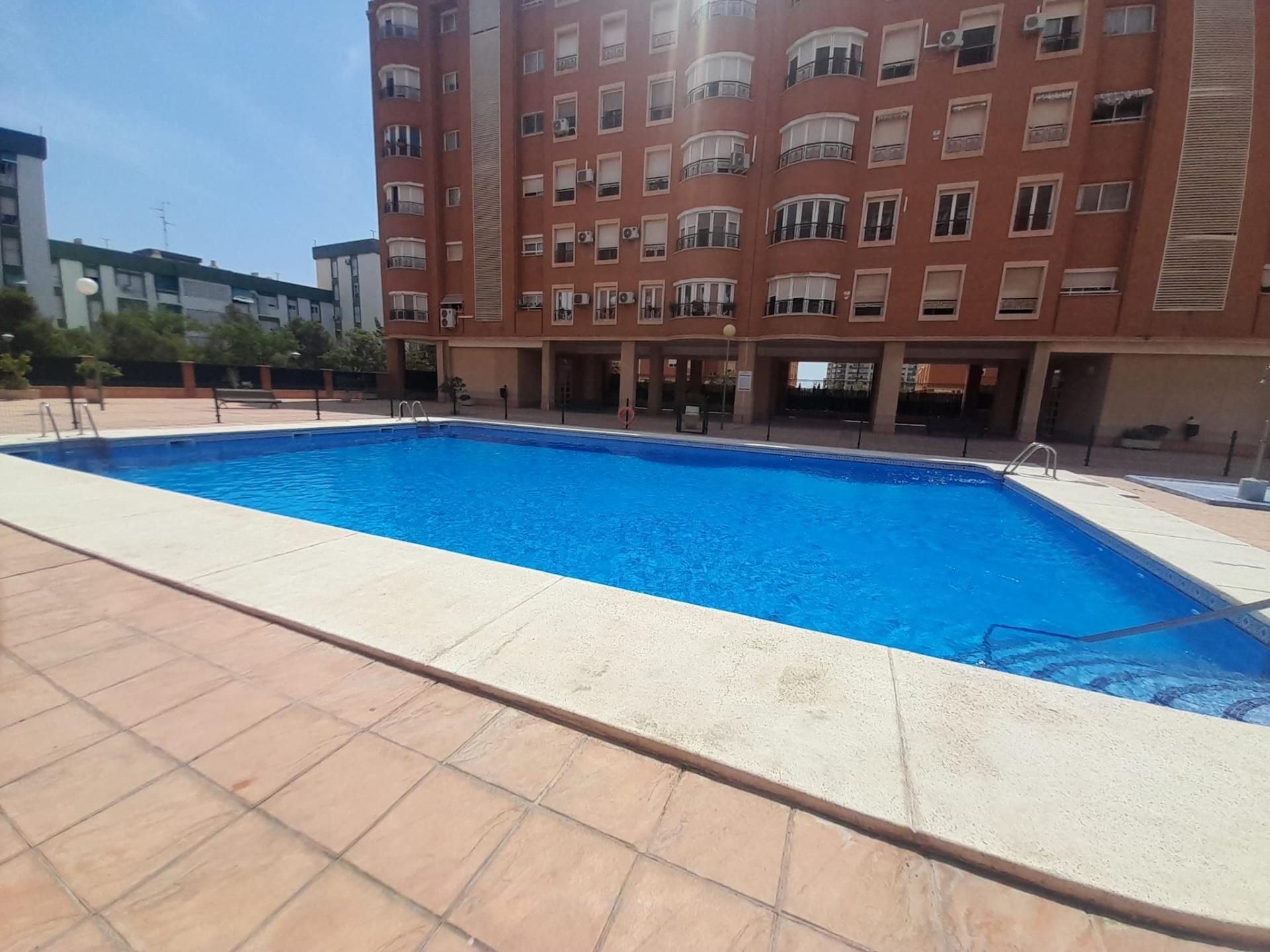 Swimming pool of Flat for sale in Alicante / Alacant  with Air Conditioner, Storage room and Swimming Pool