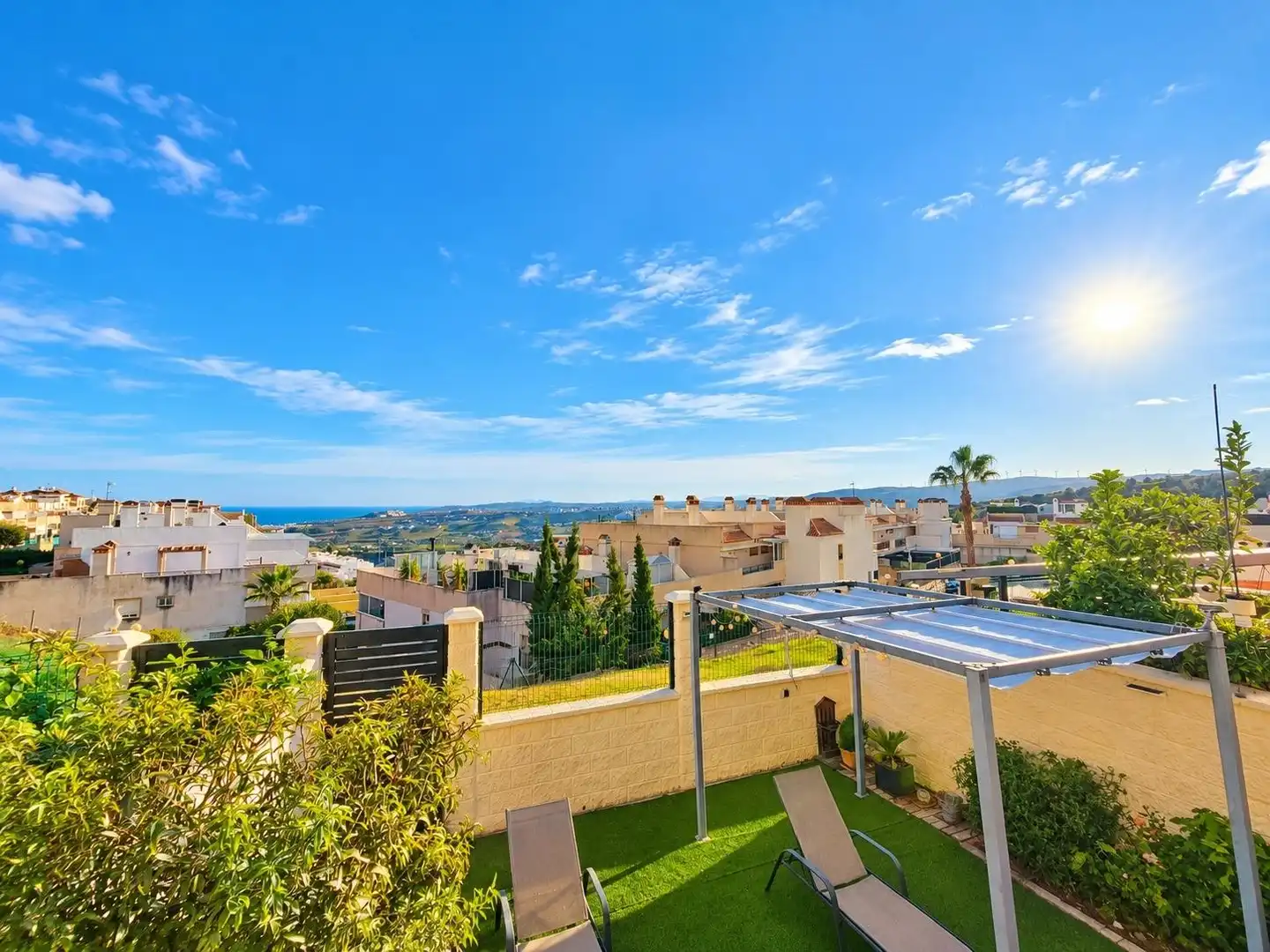 Exterior view of Flat for sale in Doña Julia Golf