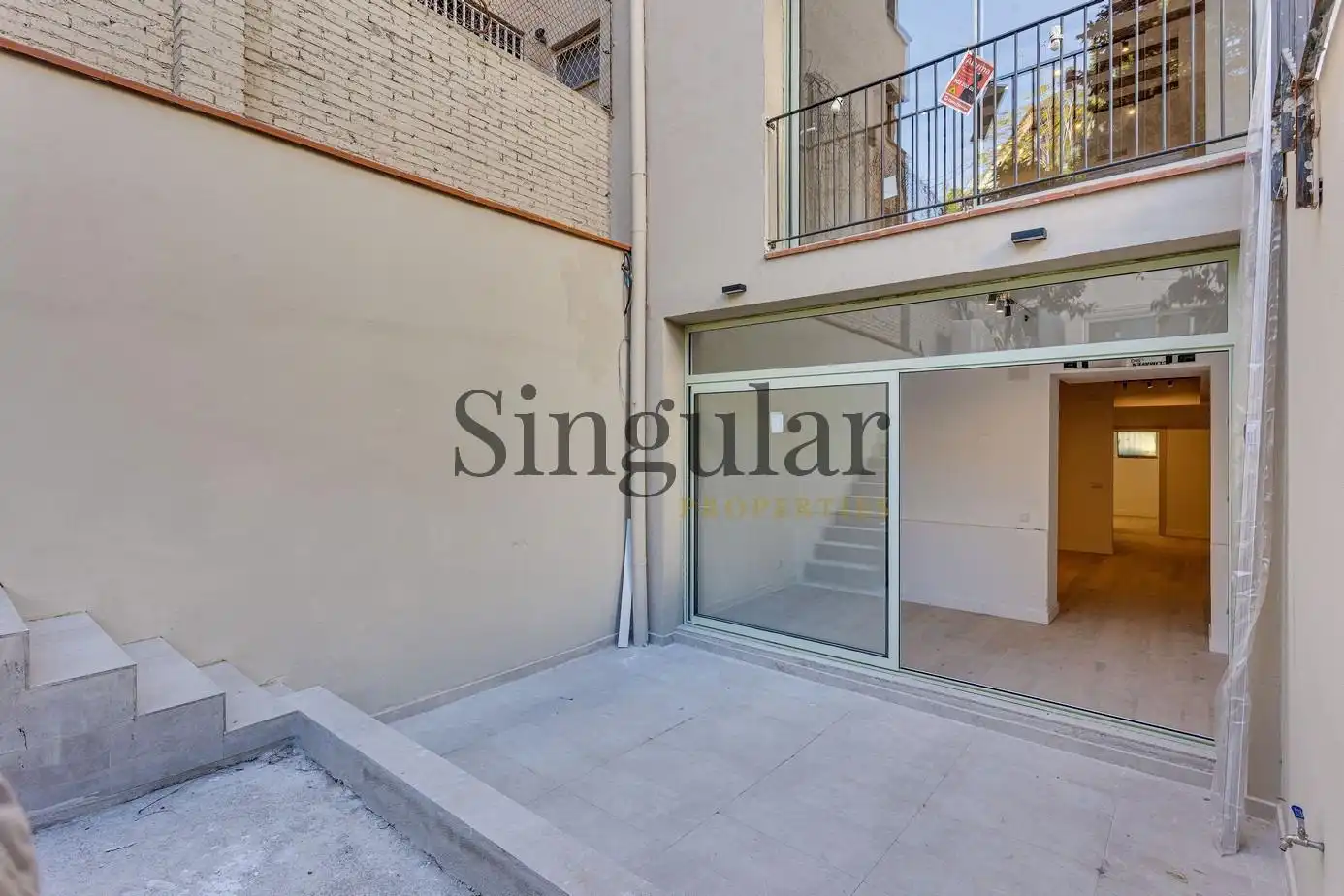 Terraza de Dúplex en venta en Barcelona con Aire acondicionado, Calefacción y Jardín privado