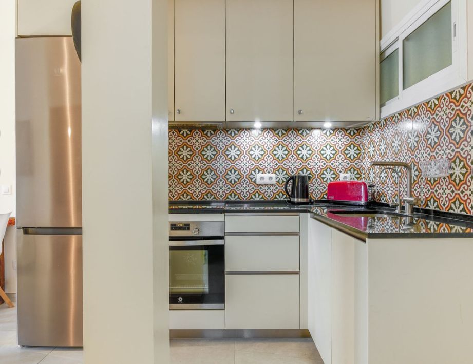 Kitchen of Flat for sale in Marbella  with Furnished, Oven and Washing machine